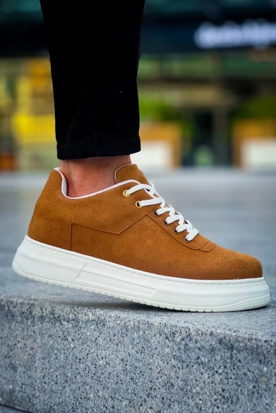 BİÇOMİ KB-X20 Kuback Taba Süet  Günlük Erkek Ayakkabı - Resim 3