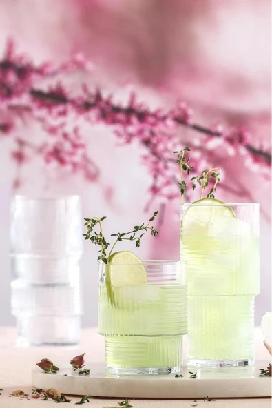 LAV Helen Meşrubat Bardak 400 cc 3'lü HLN376A - Resim 3