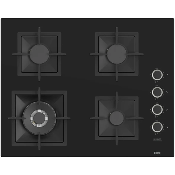 Ferre FryArt Artline Steam QEP64CS - SC405-WFA - D063-SA 9 Prog. Dijital Turbo Ank. Set - Siyah - 3