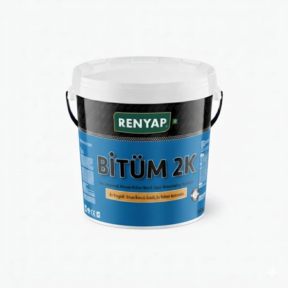 Bitüm 2K Pro Poliüretan Yalıtım Malzemesi 20 Kg