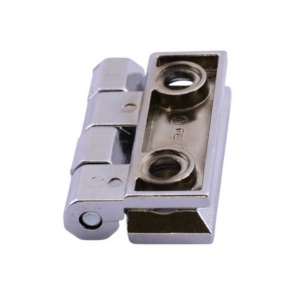 Metal 2 ADET 60x60 mm Gümüş Yaprak Menteşe Kapi Pencere Dolap Mobilya Kapak Menteşe Bağlantı - Resim 8