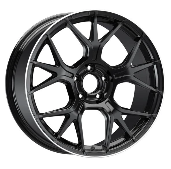 EMR-S1047-11 9.5x19" -5x112 ET48 66.6 Black Lip Diamond Jant (4 Adet) ürün görseli