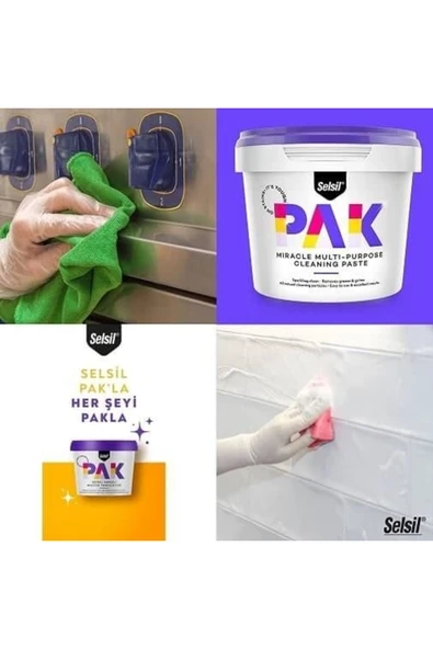 Selsil Pak Genel Amaçlı Mucize Temizleyici 500gr - Resim 3