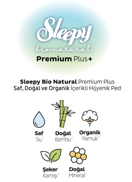 Sleepy Mega Paket 7 AL 6 ÖDE Bio Hijyenik ped 46'lı Normal ve ROSIE makyaj pamuğu - Resim 4