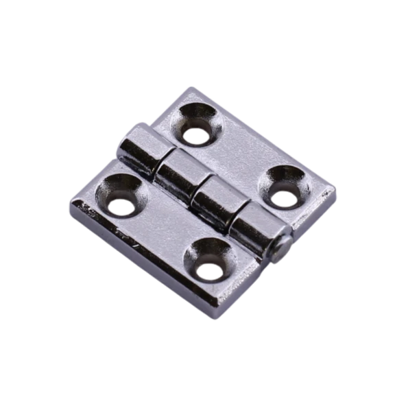 Yaprak Menteşe Metal 2 ADET 30x30 mm Gümüş Krom  Kapi Pencere Dolap Mobilya Kapak Menteşe Bağlantı - Resim 8