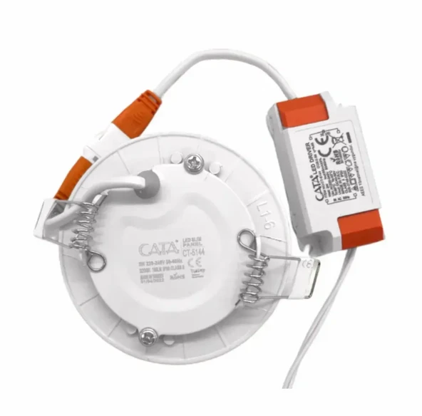 5 Adet CATA CT 5144 Led Spot 3W 6400k Beyaz Işık - Resim 2