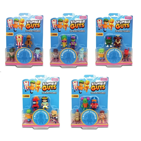 Nessiworld Stumble Guys 5'li Mini Figür S4 - 2