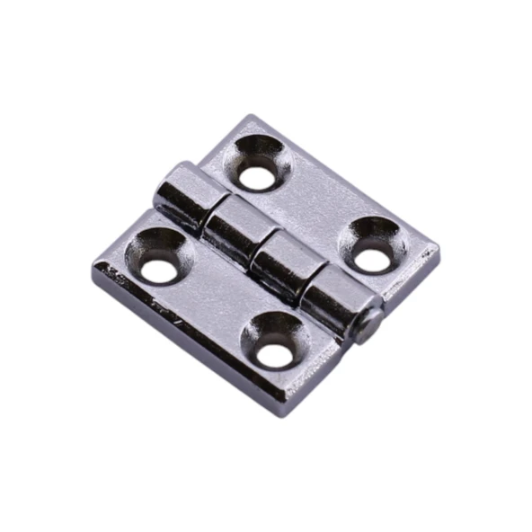 Yaprak Menteşe Metal 2 ADET 30x30 mm Gümüş Krom  Kapi Pencere Dolap Mobilya Kapak Menteşe Bağlantı - Resim 7