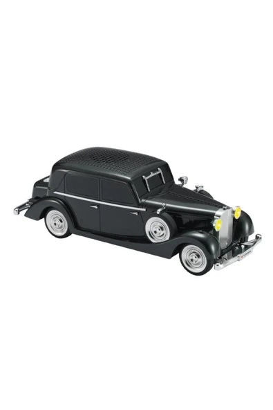 D55 Retro Araba Tasarımlı Bluetooth Hoparlör 2x5W FM + USB + TF Kart - 6