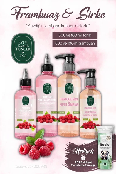 Frambuazlı Sirke & Saç Toniği 500 ml ürün görseli