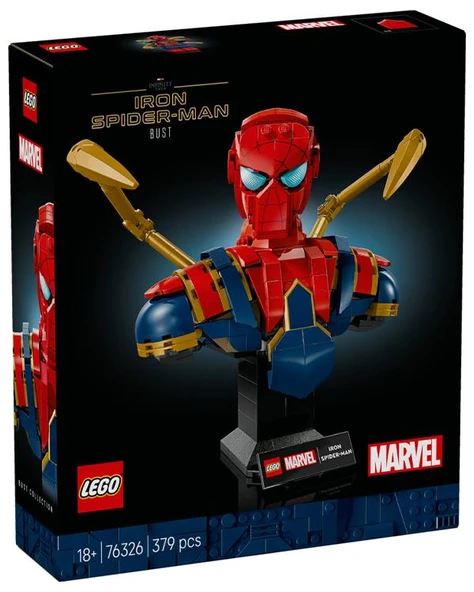 Lego Marvel Iron Örümcek Adam Büstü 379 Parça 76326 - 2