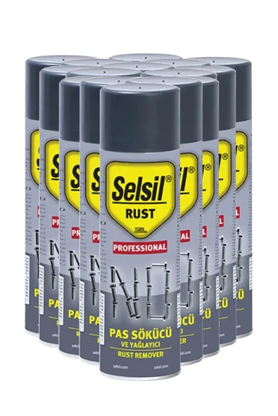 Selsil Pas Sökücü Ve Yağlayıcı Sprey 200 ml, 36 Adet ürün görseli