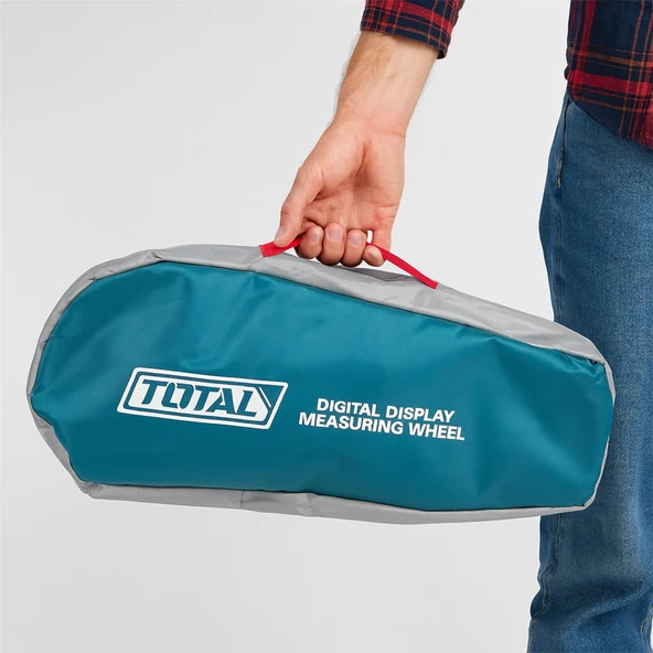 Total TMT19923 Tekerlekli Dijital Ekranlı Mesafe Arazi Ölçer 320mm Hassas Ölçüm Cihazı Katlanabilir - 2