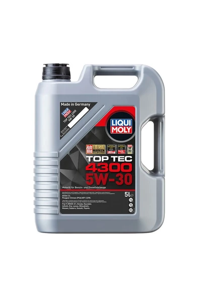 Liqui Moly Top Tec 4300 5W-30 Motor Yağı 5 L - 1