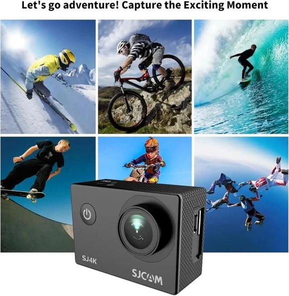 SJCAM Sj8pro Gerçek 4k60fps Aksiyon Kamerası - Resim 8