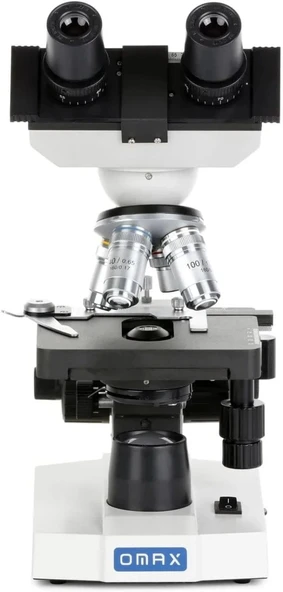 OMAX 40X-2000X LED Binoküler Bileşik Laboratuvar Mikroskobu - Resim 6