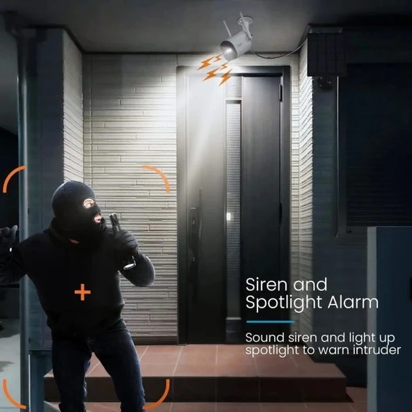 ieGeek Güvenlik Kameraları Kablosuz Dış Mekan - Resim 5