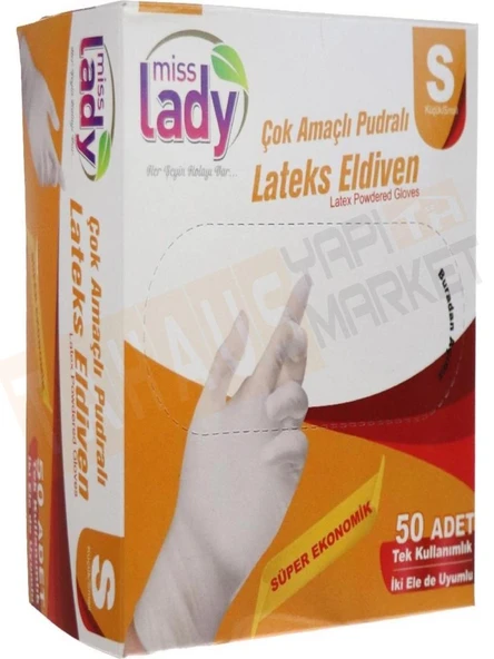 MİSS LADY LATEKS ELDİVEN 50'Lİ (S) - 1