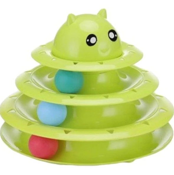 3 Katlı Kedi Oyuncağı - Resim 2