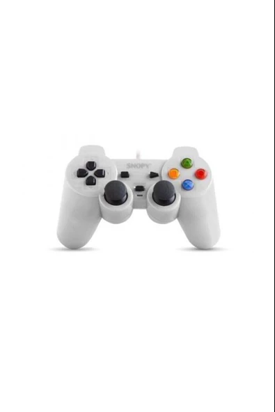 Snopy SG-302 Beyaz Kablolu PC Oyun Kolu ürün görseli 1