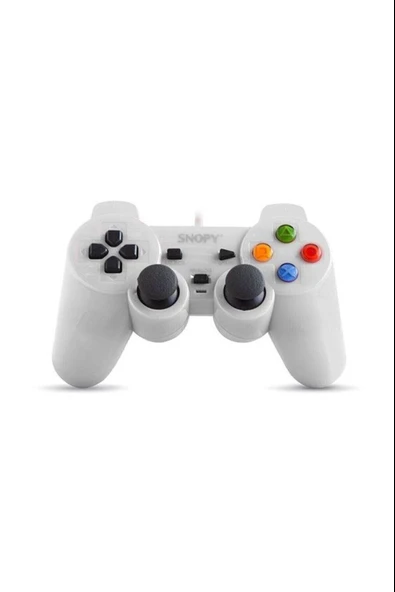 Snopy SG-302 Beyaz Kablolu PC Oyun Kolu - Resim 3