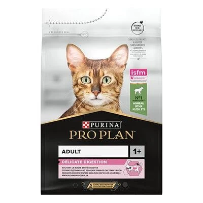 Pro Plan Delicate Adult Kuzu Etli Yetişkin Kedi Maması 3Kg - Resim 2