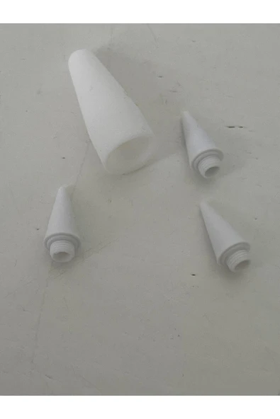 Cisteen Stylus kalem için kurşun kalem uçları, yedek stylus kalem uçları Beyaz (3 adet) - Resim 2