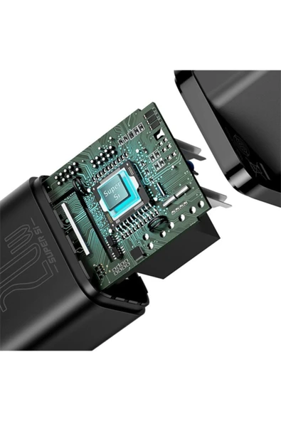 Baseus Super Si 20w Pd Type-c Hızlı Şarj Adaptörü Hızlı Şarj Aleti 20w Iphone 12-11 Hızlı Şarj - Resim 7