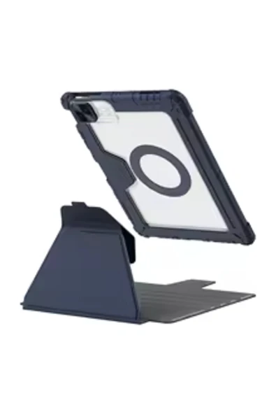 Cisteen iPad A16 11.Nesil 2025 11inç/10.Nesil 2022 10,9 İnç Kalemlikli Standlı Sağlam DüşmeyeDayanıklı Kılıf - Resim 2