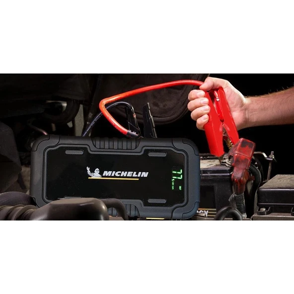 Michelin MJS80 Akü Takviye 12Volt 1000Amp + Powerbank + Led Lamba - 2