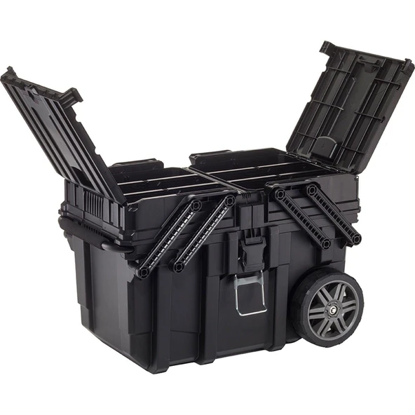 Keter Husky Cantilever Job Box Konsol Kapak Tekerlekli Takım Sandığı 64,6 x 37,3 x 41 - 1