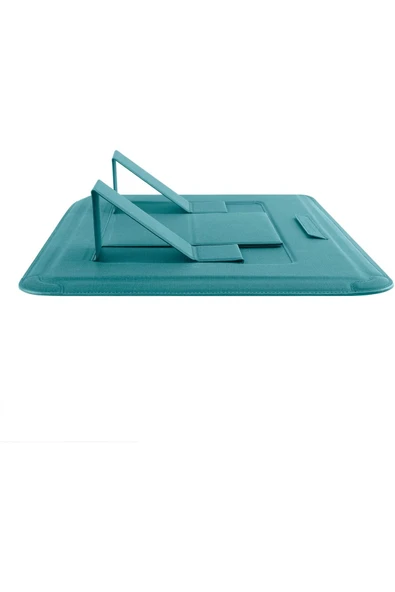 Cisteen Nillkin15.6inç MacBook KılıfStandlı MausePed Vegan Deri Apple uyumlu Samsung uyumlu Laptop Çantası - Resim 5