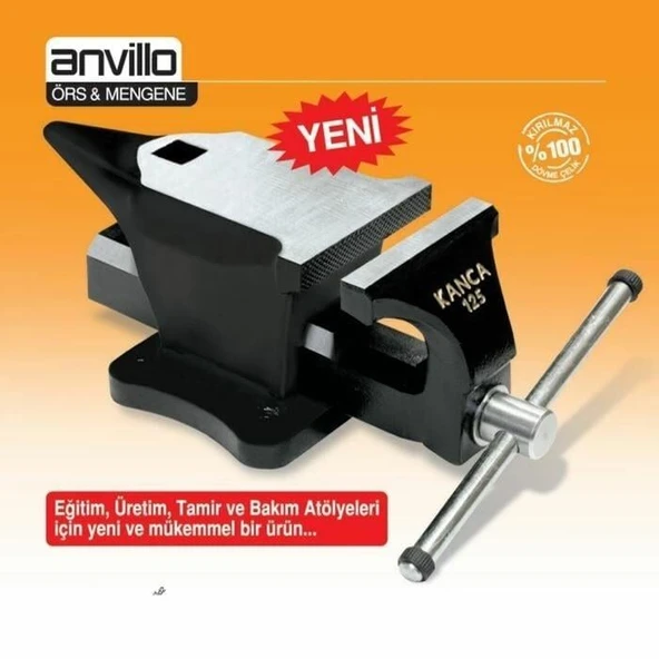 Kanca Örslü Mengene Anvillo 125 mm - 2