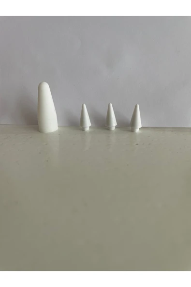 Cisteen Stylus kalem için kurşun kalem uçları, yedek stylus kalem uçları Beyaz (3 adet) - Resim 4