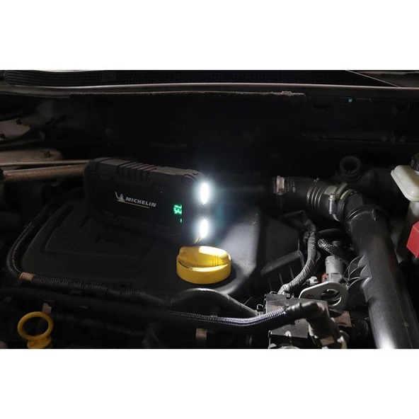 Michelin MJS80 Akü Takviye 12Volt 1000Amp + Powerbank + Led Lamba - 3