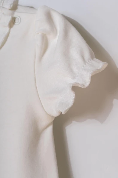 Bebek 2li Kısa Kollu Zıbın Body - Bebek, Yenidoğan %100 Organik Pamuk - csy8168 - 5