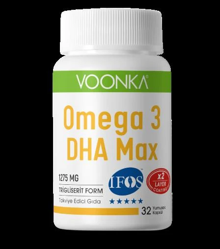 Voonka Omega 3 DHA Max 30 Yumuşak Kapsül ürün görseli