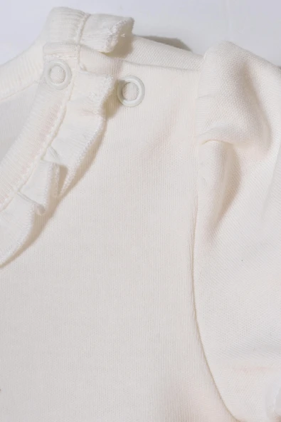 Bebek 2li Kısa Kollu Zıbın Body - Bebek, Yenidoğan %100 Organik Pamuk - csy8168 - 4