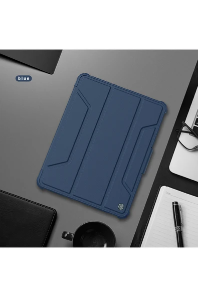 Cisteen NİLLKİN Apple İpad Air 11inç 2024 Air 4/5.nesil 10.9 Kalemlikli Standlı DüşmeyeDayanıklı Kılıf ürün görseli 1