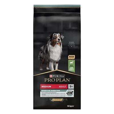 Pro Plan Medium Adult Sensitive Digestion Kuzulu Orta Irk Yetişkin Köpek Maması 14Kg - Resim 2