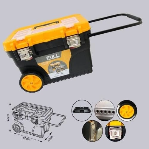 Full FULLMKT Tekerlekli Takım Çantası 26'' / 62 x 40 x 43H cm