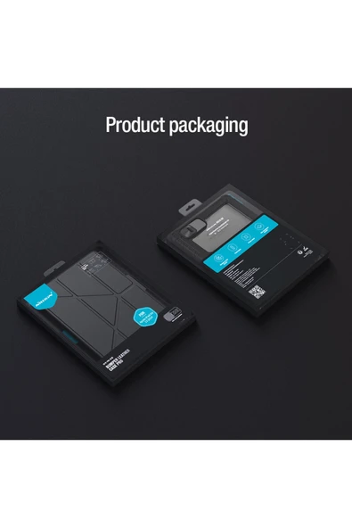 Cisteen NİLLKİN iPad Air 13 2025 / Pro 13 2024 /12.9 Çok Açılı Katlanır Standlı Yüksek Koruma Tablet Kılıfı - Resim 4