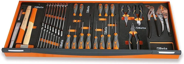 Beta 2400S XL09/E-XL 493 Parça 9 Çekmeceli Takım Arabası - 5