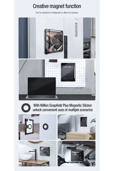 Cisteen NİLLKİN İPadA16 11.Nesil 2025 11inç/10.Nesil 2022 10,9 İnç Kalemlikli Standlı DüşmeyeDayanıklı Kılıf - Resim 3