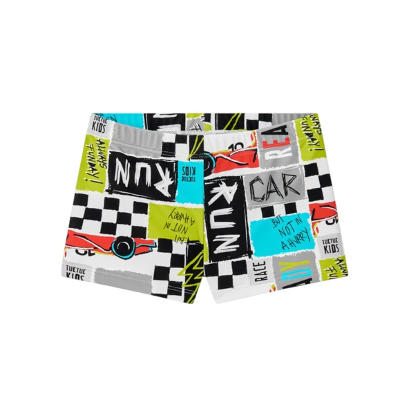 Araba Figürlü Şort Takım - Resim 5