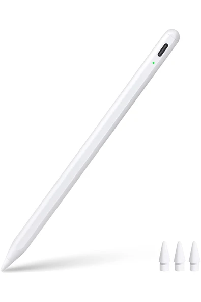 bravesons İpad Air Pro Mini 9/10 Nesil Uyumlu Palm Rejection Stylus Hassas Çizim Kalemi 4. Nesil(3 Ad UÇ) - 1