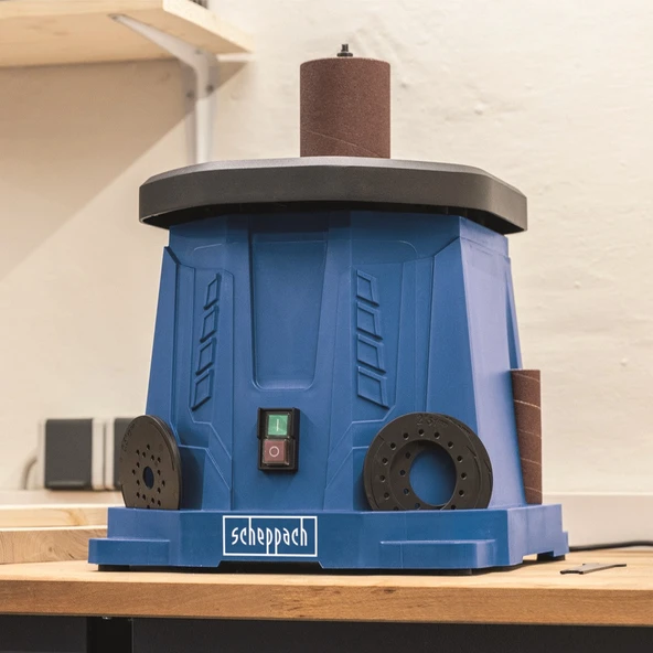 Scheppach OSM100 Salınımlı Silindirik Zımpara Makinesi - 2