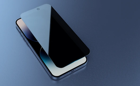 Nillkin Guardian iPhone 14 Pro Max Hayalet Privacy Cam Ekran Koruyucu - 5