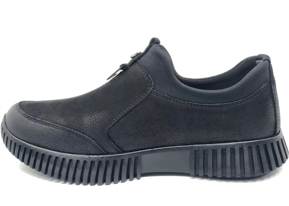 Venüs Rascln Hakiki Deri Ortopedik Kadın Casual Ayakkabı - Resim 4