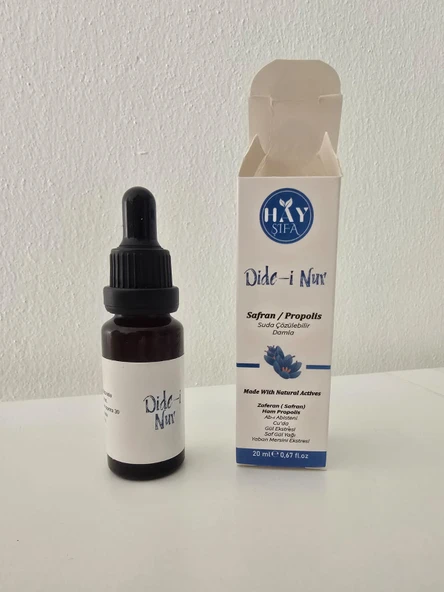 Hay Şifa Dide-i Nur Göz Damlası 30 ml Doğal Bitkisel Göz Solüsyonu - 3